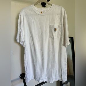 CARHARTT LARGE TALL WHITE TEE